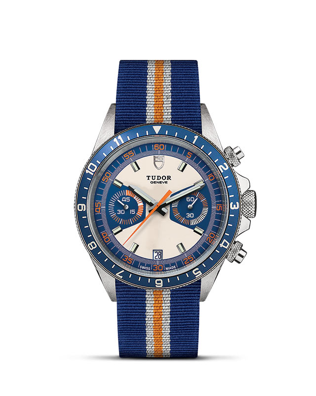 TUDOR Heritage Chrono Blue referenza 70330B  presso Gioielleria Brusaporci