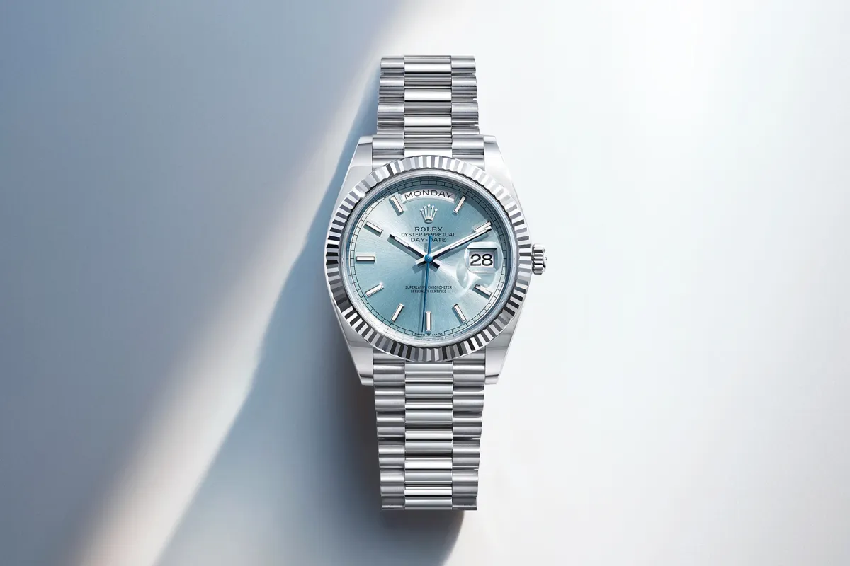 Scopri Rolex Day-Date presso Gioielleria Brusaporci, rivenditore Autorizzato Rolex a Latina
